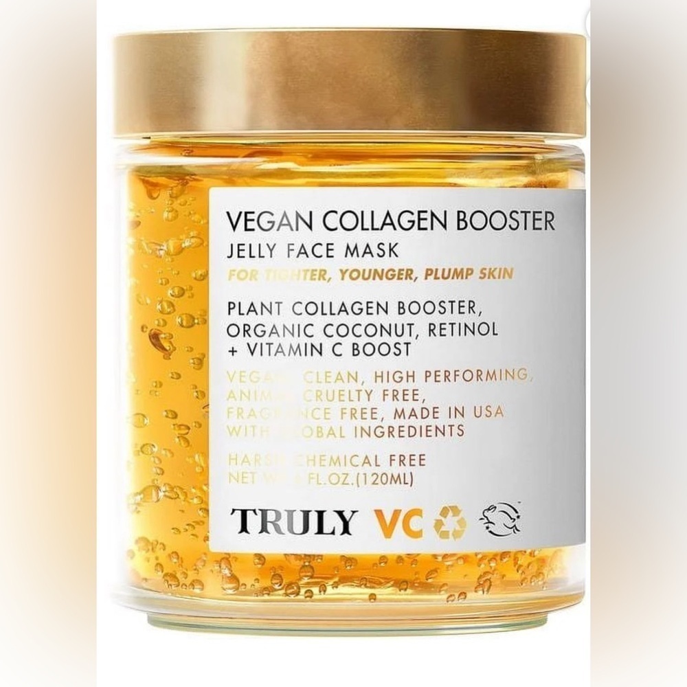 TRULY Vegan Collagen Booster Anti-aging Jelly Face Mask